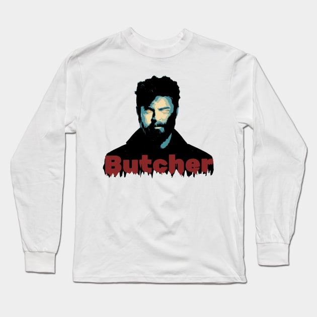 Butcher Long Sleeve T-Shirt by V x Y Creative